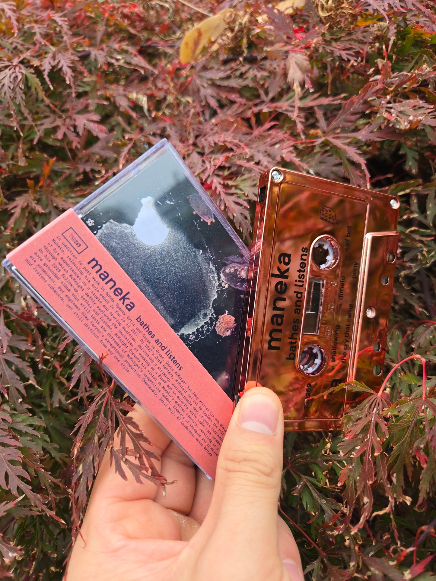 Maneka - bathes and listens CS