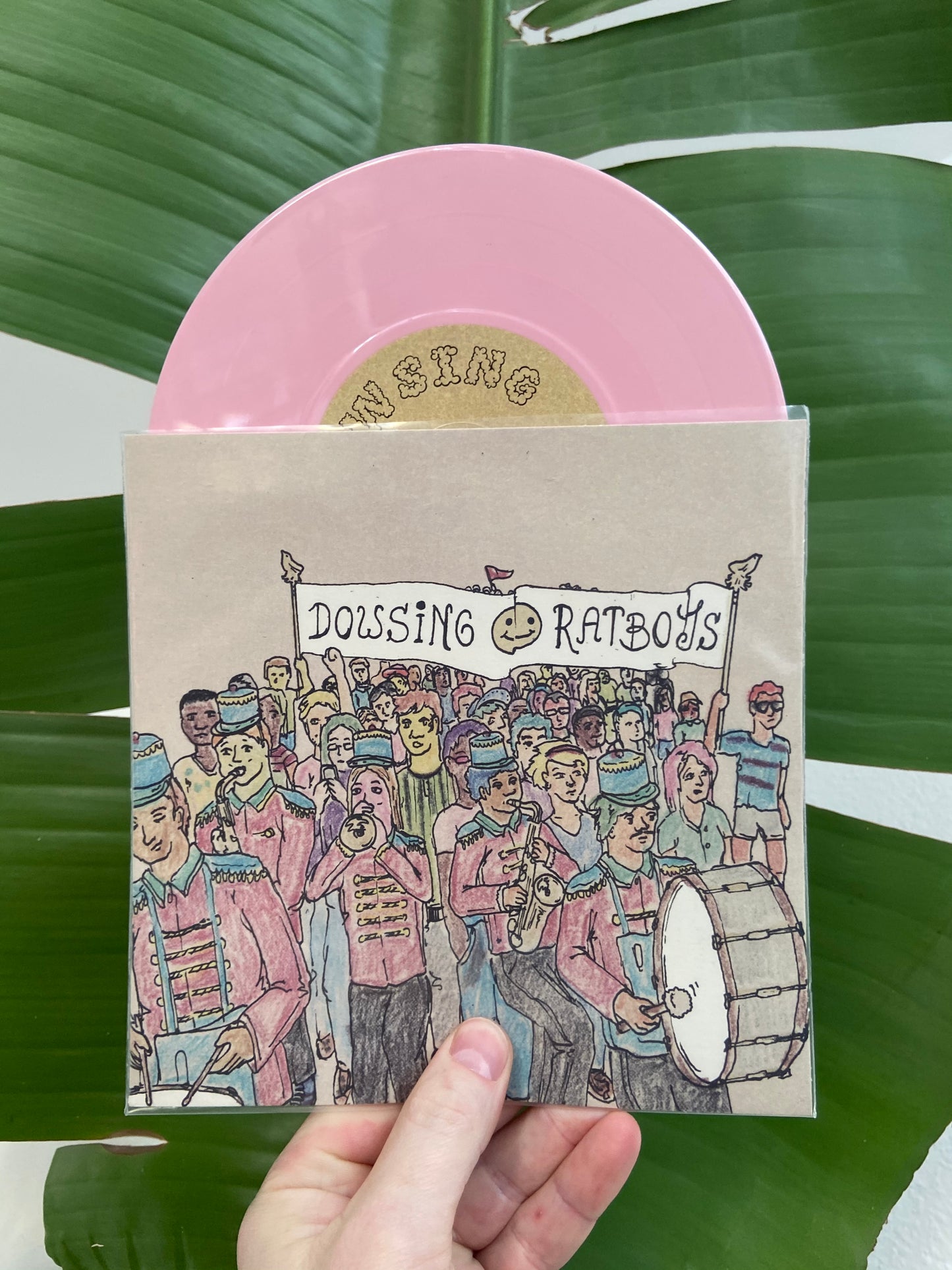 Ratboys / Dowsing - Split 7" Pink Robot