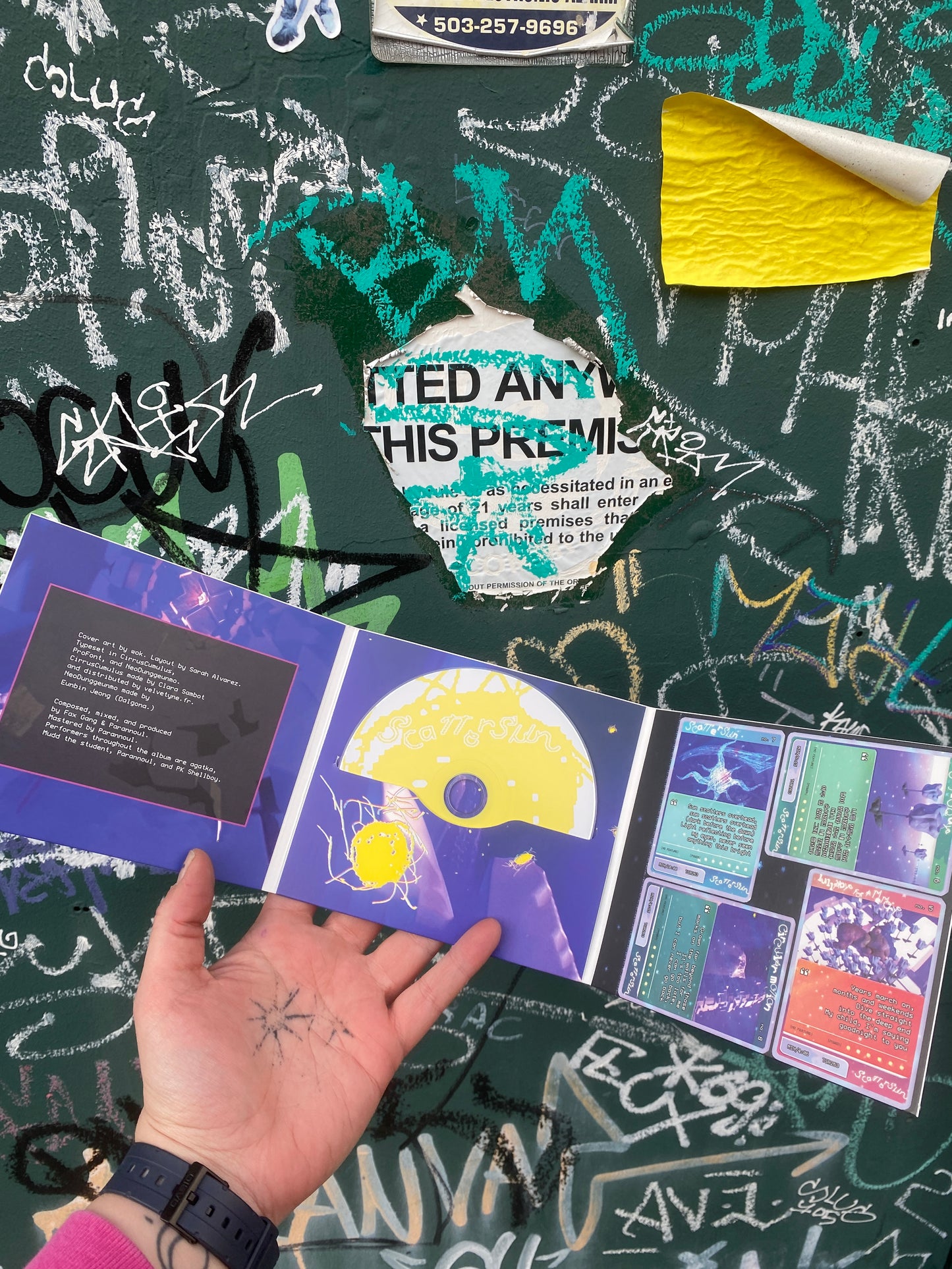 Fax Gang & Parannoul - Scattersun CD