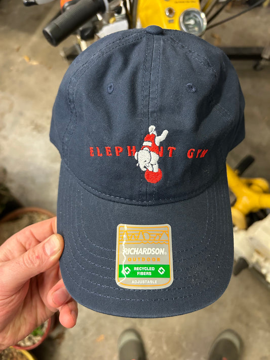 Elephant Gym - Navy blue logo hat